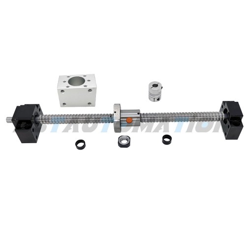 SFU1604 Ballscrew+1604 Ballnut Housing +BK12 BF12 Support block+coupling