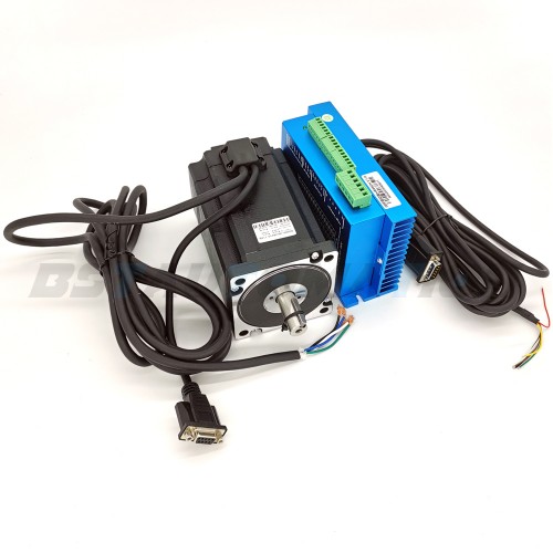 Nema 34 Closed Loop Stepper Servo Motor 4.5N.m 8.5N.m 12.5N.m 86HB250 HB860H Driver